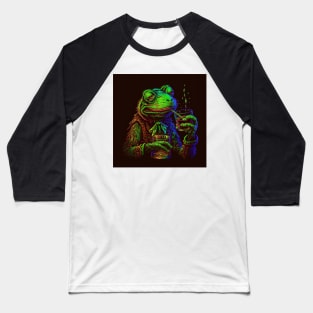 Old man Kermit Baseball T-Shirt